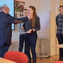 Kevätkokouksessa jaettiin ansiomerkkejä SPR Turun osasto