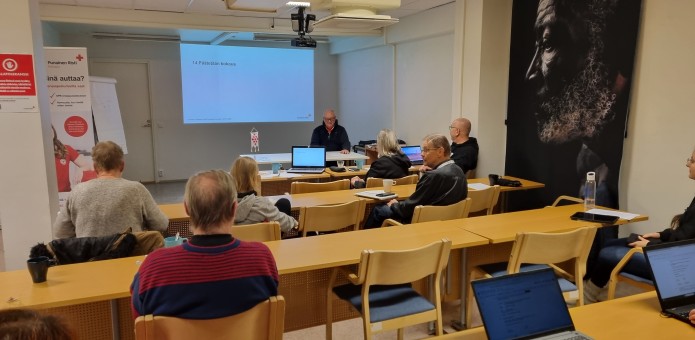 Marko Tervo, Punainen Risti