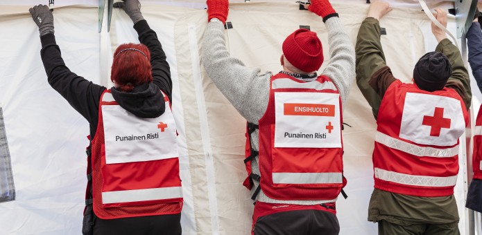 Timo Heikkala, Finnish Red Cros