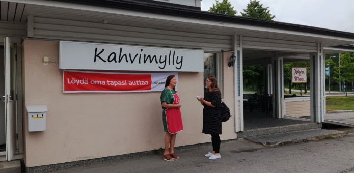 Kaija-Riitta Eira haastattelussa haastattelu